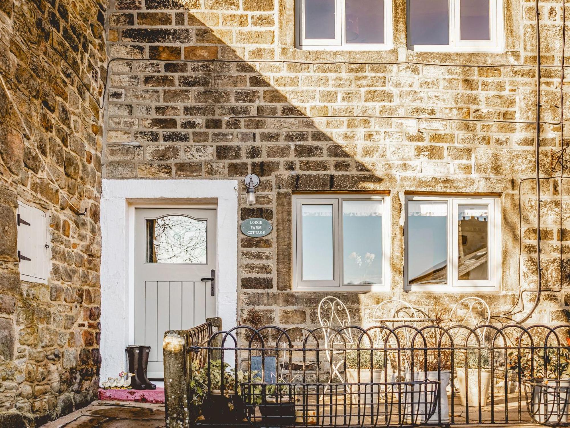 Lodge Farm Cottage Haworth Bagian luar foto